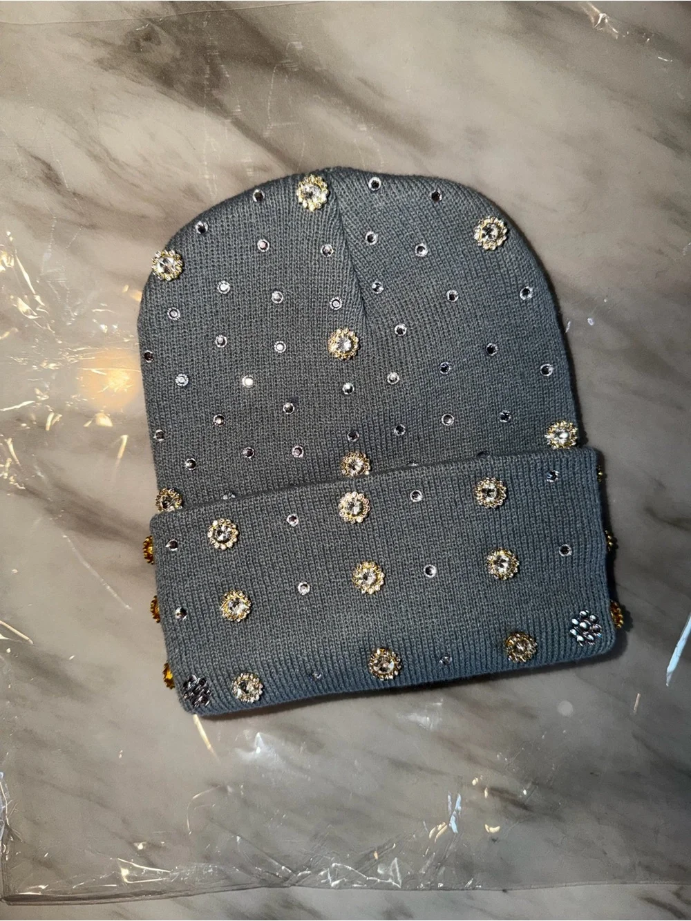 “Starlit Smoke” Beanie